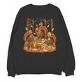 Librarian Turkey Reading Book Fall Thanksgiving Teacher Unisex Sweatshirt, trending gift Librarian Turkey Reading Book Fall Thanksgiving Teacher Unisex Sweatshirt, trending gift