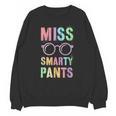 Little MISS SMARTY PANTS School Grad Teacher Last Day Unisex Sweatshirt, trending gift Little MISS SMARTY PANTS School Grad Teacher Last Day Unisex Sweatshirt, trending gift