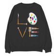 Love Art For Artist Art Teacher Unisex Sweatshirt, trending gift