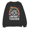 I Love Bee-Ing An Infant Teacher Toddler Teaching Unisex Sweatshirt, trending gift