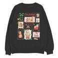 Merry And Bright Christmas Gingerbread Santa Book Teacher Unisex Sweatshirt, trending gift Merry And Bright Christmas Gingerbread Santa Book Teacher Unisex Sweatshirt, trending gift