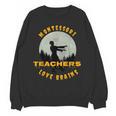 Montessori Teachers Love Brains Halloween Novelty Men Women Unisex Sweatshirt, trending gift