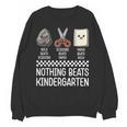 Nothing Beats Kindergarten Back To School Kids Teacher Unisex Sweatshirt, trending gift