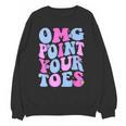 OMG Point Your Toes Dancing Teacher Tap Dancer Dance For Men Women Kids Unisex Sweatshirt, trending gift