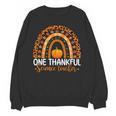 One Thankful Science Teacher Rainbow Boho Fall Thanksgiving Unisex Sweatshirt, Science Teacher Gifts, trending gift One Thankful Science Teacher Rainbow Boho Fall Thanksgiving Unisex Sweatshirt, Science Teacher Gifts, trending gift