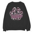 Panthers Paw Print Leopard Maroon Panther Pride Teacher Unisex Sweatshirt, trending gift Panthers Paw Print Leopard Maroon Panther Pride Teacher Unisex Sweatshirt, trending gift