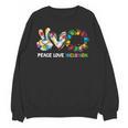 Peace Love Inclusion Sped Squad Special-Ed Teacher Daycare Unisex Sweatshirt, trending gift Peace Love Inclusion Sped Squad Special-Ed Teacher Daycare Unisex Sweatshirt, trending gift