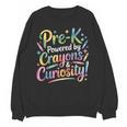 Pre-K Crayons & Curiosity Preschool Teachers Life Tie Dye Unisex Sweatshirt, trending gift