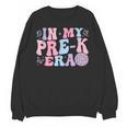 In My Pre K Era Groovy Back To School First Day Teacher Kids Unisex Sweatshirt, Groovy Teacher Gifts, trending gift
