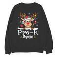 Pre-k Teacher Squad Reindeer Teacher Christmas Unisex Sweatshirt, trending gift