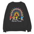 PreK Dream Team Leopard Rainbow Teacher Squad Back To School Unisex Sweatshirt, trending gift PreK Dream Team Leopard Rainbow Teacher Squad Back To School Unisex Sweatshirt, trending gift