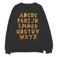 Pumpkin ABC Halloween Alphabet Costume School Teacher Kids Unisex Sweatshirt, trending gift Pumpkin ABC Halloween Alphabet Costume School Teacher Kids Unisex Sweatshirt, trending gift