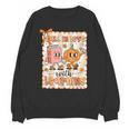 Pumpkin Teacher Preppy Fall In Love With Learning Autumn Unisex Sweatshirt, trending gift Pumpkin Teacher Preppy Fall In Love With Learning Autumn Unisex Sweatshirt, trending gift