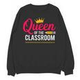 Queen Of The Classroom Teacher Unisex Sweatshirt, trending gift