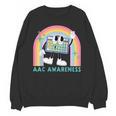 Rainbow AAC Awareness Month SPED Teacher SLP Communication Unisex Sweatshirt, trending gift Rainbow AAC Awareness Month SPED Teacher SLP Communication Unisex Sweatshirt, trending gift