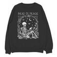 Read In Peace Skeleton Reading Teacher Spooky Halloween Unisex Sweatshirt, trending gift Read In Peace Skeleton Reading Teacher Spooky Halloween Unisex Sweatshirt, trending gift