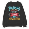 Reading Adventure Library Student Teacher Book Unisex Sweatshirt, trending gift