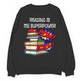 Reading Is My Super Power Superhero Best English Teacher Unisex Sweatshirt, Super Teacher Gifts, English Teacher Gifts, trending gift Reading Is My Super Power Superhero Best English Teacher Unisex Sweatshirt, Super Teacher Gifts, English Teacher Gifts, trending gift