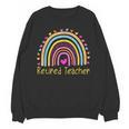 Retired Teacher Rainbow Unisex Sweatshirt, trending gift Retired Teacher Rainbow Unisex Sweatshirt, trending gift
