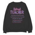 Retiring Teacher Tshirt For Retired Teachers For Men Women Unisex Sweatshirt, trending gift