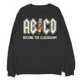 Retro Abcd Teacher Novelty Back To School Teacher Unisex Sweatshirt, trending gift Retro Abcd Teacher Novelty Back To School Teacher Unisex Sweatshirt, trending gift