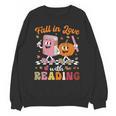 Retro Fall In Love With Learning Pumpkin Autumn Teacher Unisex Sweatshirt, trending gift Retro Fall In Love With Learning Pumpkin Autumn Teacher Unisex Sweatshirt, trending gift