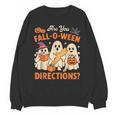 Retro Are You Fall O Ween Directions Ghost Teacher Spooky Unisex Sweatshirt, trending gift Retro Are You Fall O Ween Directions Ghost Teacher Spooky Unisex Sweatshirt, trending gift