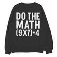 Retro Do The Math Teacher For Men Women Kid Boy Girl Unisex Sweatshirt, trending gift