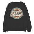 Retro School Counselor Back To School Teacher Squad Crew Unisex Sweatshirt, trending gift Retro School Counselor Back To School Teacher Squad Crew Unisex Sweatshirt, trending gift