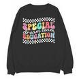 Retro Special Education Squad Groovy Dream Team SPED Teacher Unisex Sweatshirt, Groovy Teacher Gifts, trending gift Retro Special Education Squad Groovy Dream Team SPED Teacher Unisex Sweatshirt, Groovy Teacher Gifts, trending gift