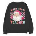 Santa Favorite Teacher Shirt Teacher Christmas Unisex Sweatshirt, trending gift