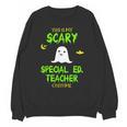 Scary Special Education Ed Teacher Costume Halloween Easy Unisex Sweatshirt, trending gift Scary Special Education Ed Teacher Costume Halloween Easy Unisex Sweatshirt, trending gift