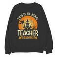 This Is My Scary Teacher Costume Halloween Unisex Sweatshirt, trending gift This Is My Scary Teacher Costume Halloween Unisex Sweatshirt, trending gift