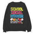 School Social Worker Teacher Caseworker Public Servant LSW Unisex Sweatshirt, trending gift