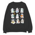 Science Teacher Ghost Laboratory Halloween Teacher Unisex Sweatshirt, Science Teacher Gifts, trending gift