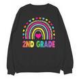 Second Grade Rainbow Girls Boys Teacher Team 2nd Grade Squad Unisex Sweatshirt, 2nd Grade Teacher Gifts, trending gift Second Grade Rainbow Girls Boys Teacher Team 2nd Grade Squad Unisex Sweatshirt, 2nd Grade Teacher Gifts, trending gift