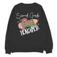 Second Grade Teacher Leopard Pencil 2nd Grade Women Teacher Unisex Sweatshirt, 2nd Grade Teacher Gifts, trending gift Second Grade Teacher Leopard Pencil 2nd Grade Women Teacher Unisex Sweatshirt, 2nd Grade Teacher Gifts, trending gift