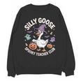 Silly Goose Spooky Teacher Club Halloween Witch Ghost Unisex Sweatshirt, trending gift Silly Goose Spooky Teacher Club Halloween Witch Ghost Unisex Sweatshirt, trending gift