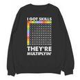 I Got Skills They'Re Multiplying Nerd Math Teacher Unisex Sweatshirt, trending gift I Got Skills They'Re Multiplying Nerd Math Teacher Unisex Sweatshirt, trending gift