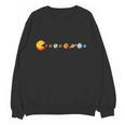 Solar System Teacher Video Games Sun Eating Planets Unisex Sweatshirt, trending gift Solar System Teacher Video Games Sun Eating Planets Unisex Sweatshirt, trending gift