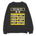 Spelling Bee Halloween Teachers Bee Spelling Competition Unisex Sweatshirt, trending gift