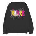 Spooky Halloween Teacher Para Counselor SPED Preppy Boo Kids Unisex Sweatshirt, trending gift