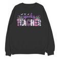 Spooky Teacher Halloween Costume Women Spooky Teacher Unisex Sweatshirt, trending gift