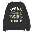 Star Wars Yoda Best Teacher Icons Unisex Sweatshirt, trending gift