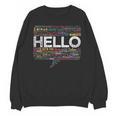 Start With Hello Different World Language Learning Teacher Unisex Sweatshirt, trending gift Start With Hello Different World Language Learning Teacher Unisex Sweatshirt, trending gift