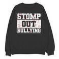 Stomp Out Bullying Back To School Education Teacher Unisex Sweatshirt, trending gift