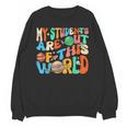 My Students Are Out Of This World Space Groovy Teacher Unisex Sweatshirt, Groovy Teacher Gifts, trending gift My Students Are Out Of This World Space Groovy Teacher Unisex Sweatshirt, Groovy Teacher Gifts, trending gift
