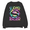 Super Teacher Back To School Apple Tie Dye First Day Unisex Sweatshirt, Super Teacher Gifts, trending gift Super Teacher Back To School Apple Tie Dye First Day Unisex Sweatshirt, Super Teacher Gifts, trending gift