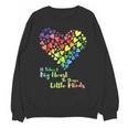 It Takes A Big Heart To Shape Little Minds Teacher Student Men Women Kids Unisex Sweatshirt, trending gift