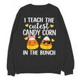 I Teach The Cutest Candy Corn In The Bunch Teacher Halloween Unisex Sweatshirt, trending gift